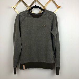 Naketano Sweatshirt with Quilted Shoulder